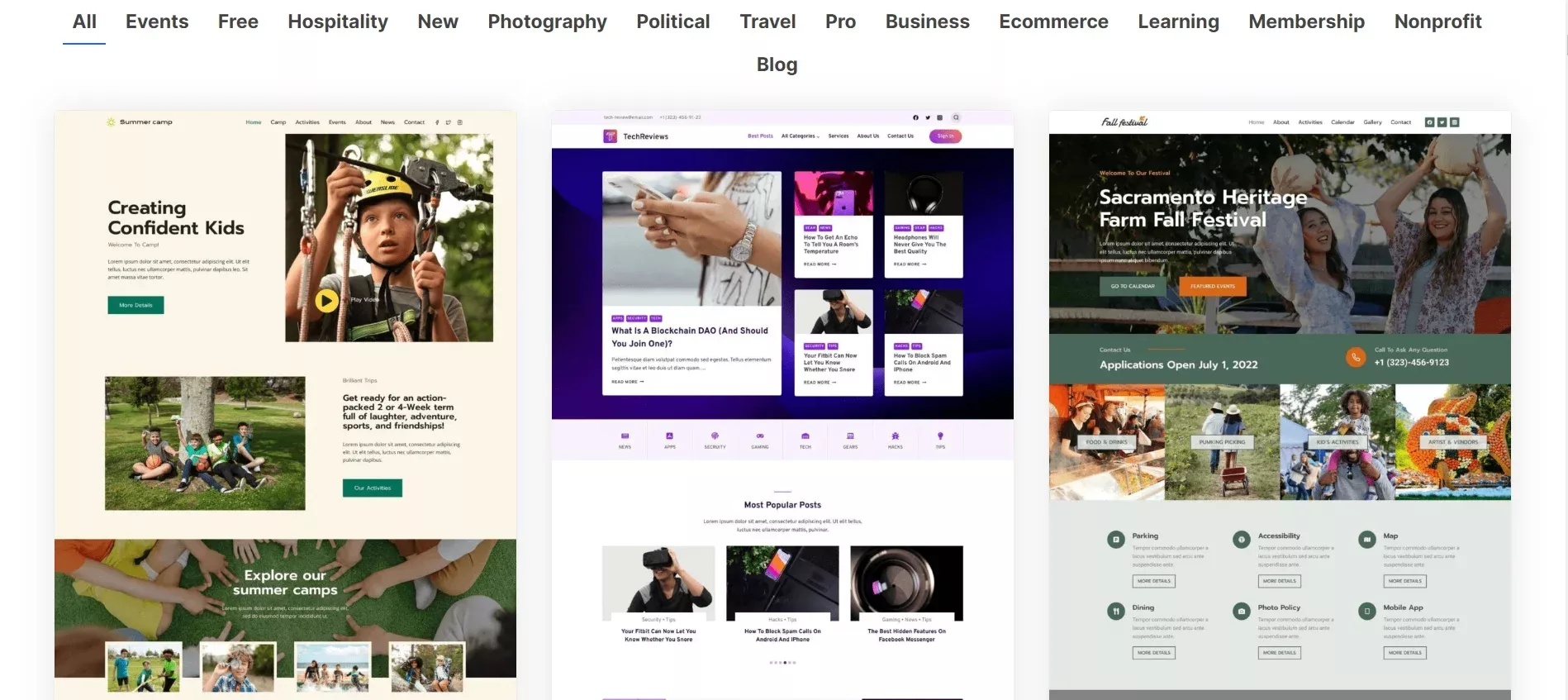 Kadence WP Starter Templates